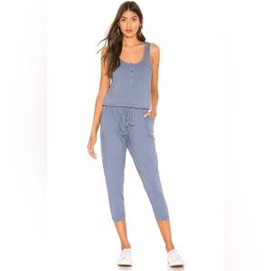 BOBI Jersey Cropped Jumpsuit